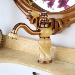 Mosadz a Jade Basin Mixer...