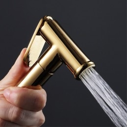 Bidet Tap Gold toaleta...
