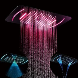LED sprchová hlava Chrome...