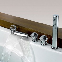 Chrome Roman Tub mosazný...